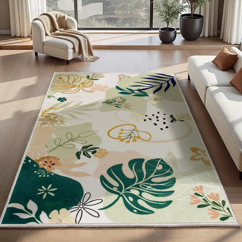 Joiedomi Indoor Doormat, 4x6ft, Machine Washable Rug, Non-Slip Short Pile Throw Rug for Entryway, Kitchen, Front Door, Indoor 