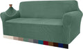 GRANBEST 3 Seater Stretch Sofa Cover – Super Soft Spandex, Khaki Green