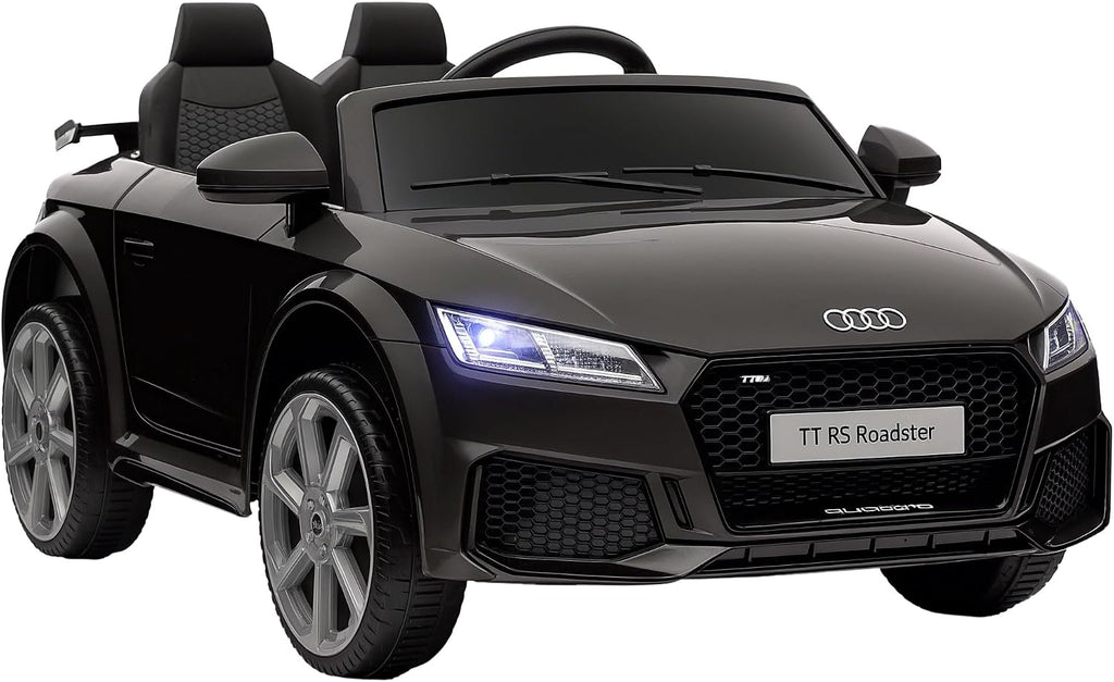 HOMCOM Audi TT RS Licensed 12V Kids' Electric Ride on Car for Kids Black