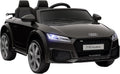 HOMCOM Audi TT RS Licensed 12V Kids' Electric Ride on Car for Kids Black