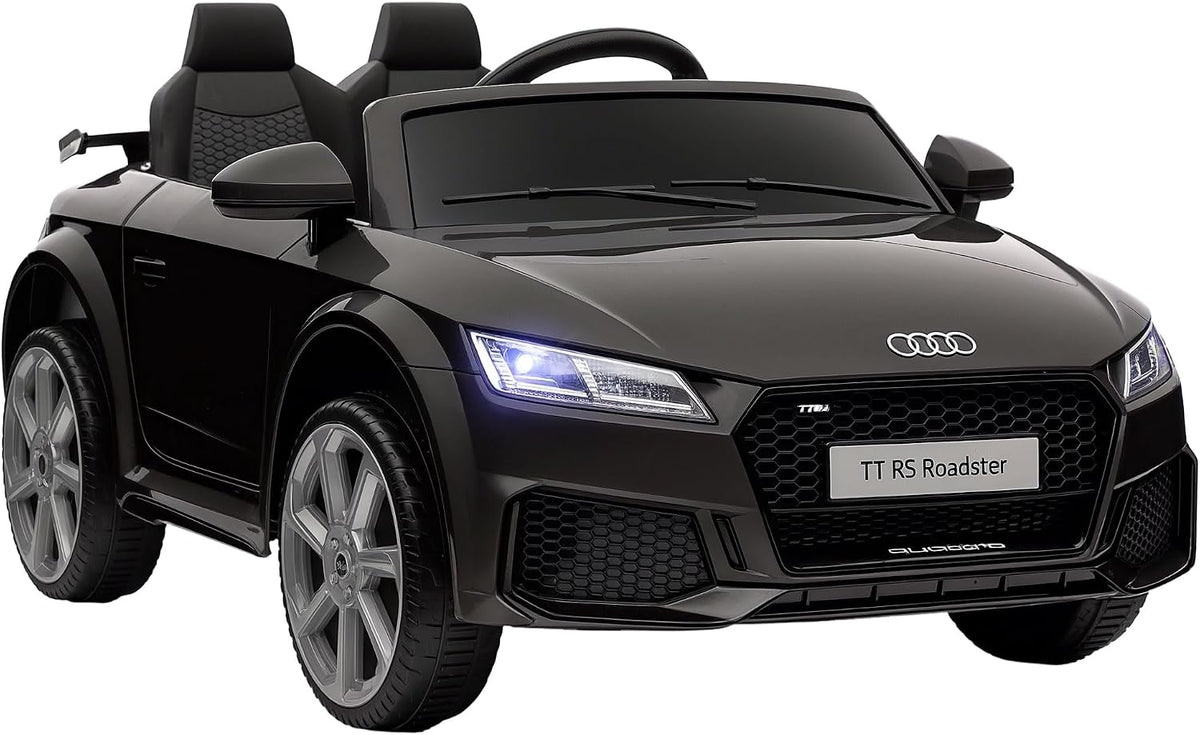 HOMCOM Audi TT RS Licensed 12V Kids' Electric Ride on Car for Kids Black