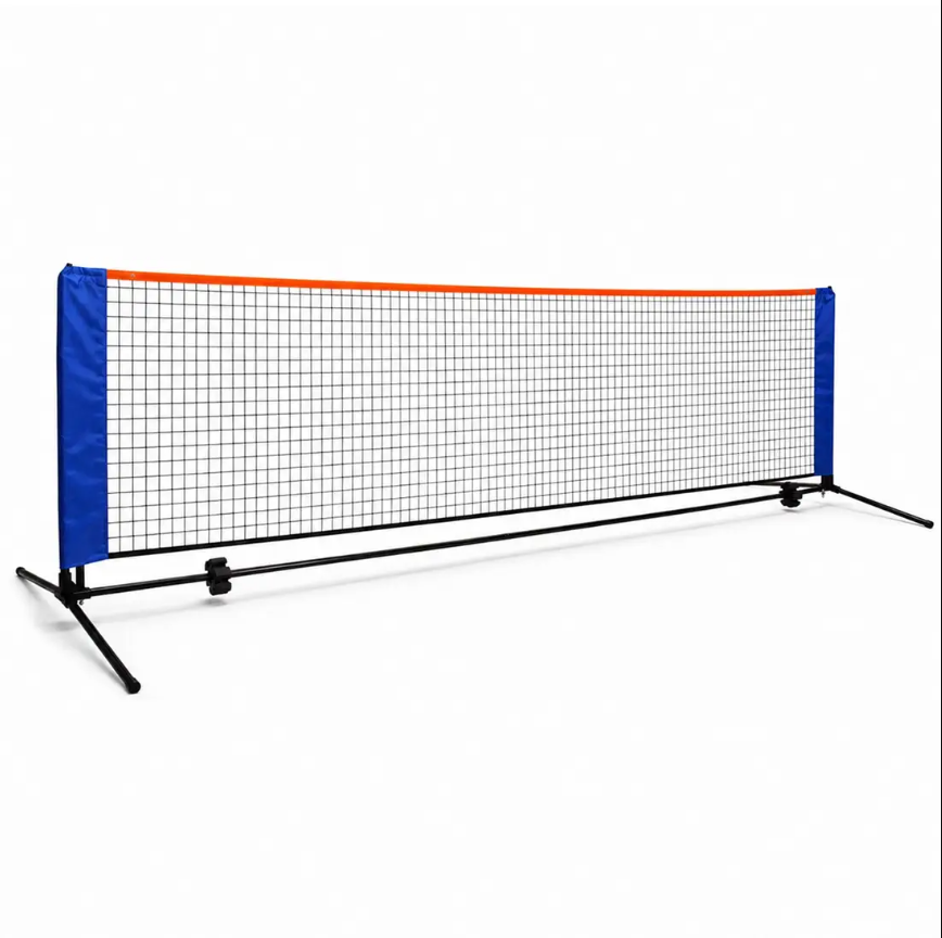 Medium 4m Adjustable Foldable Badminton Tennis Volleyball Net