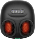 Medcursor Foot Massager Machine with Heat, Deep Kneading Air Compression Feet Massager, Shiatsu Foot Massage for Home or Office Use,Gifts for Women and Men 