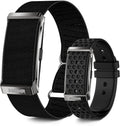 EGQINR Upgrade Smart Bracelet for Men Women, Fitness Trackers, 24/7 Continuous Heart Rate/Blood Pressure/HRV/Stress Monitor, 24H Sleep Tracker, 170+ Sports Modes Smart Wristband with Free APP 2 Bands